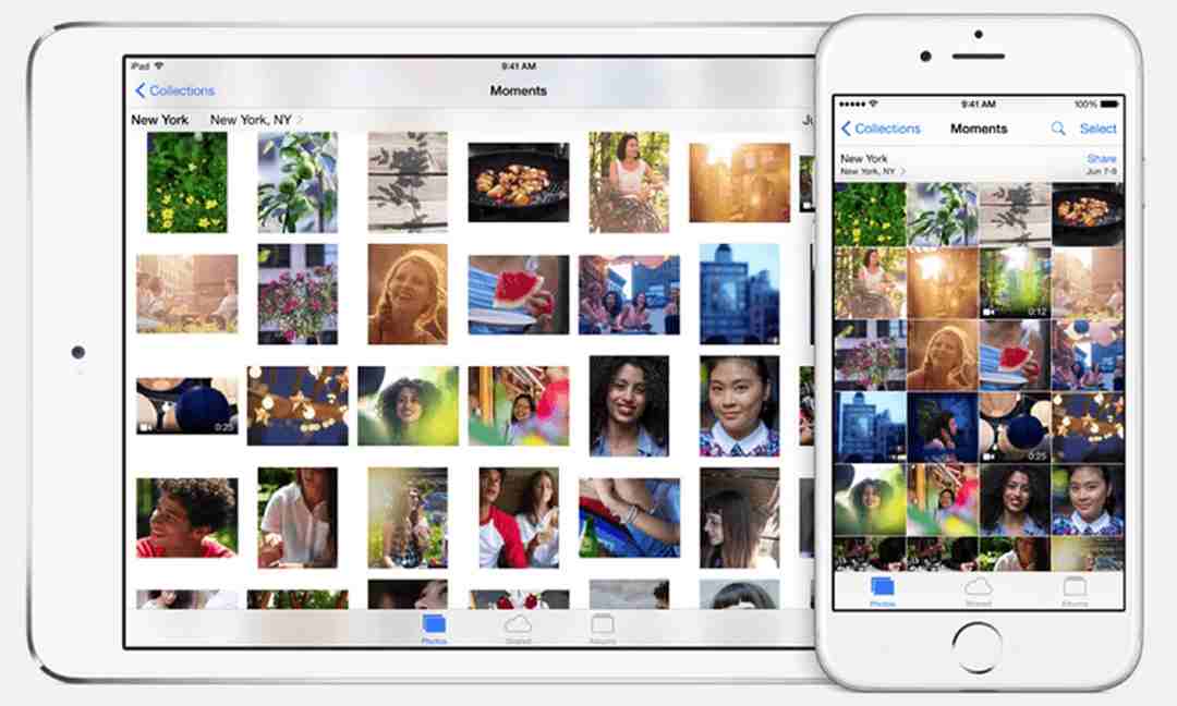 Photo Stream là công cụ được thiết lập sẵn cho người dùng iDevice