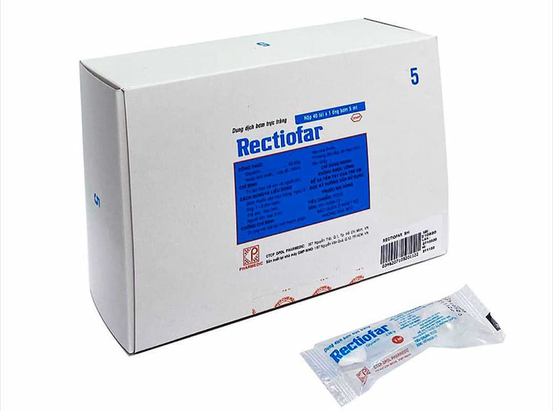 Rectiofar Pharmedic – Thuốc trị táo bón cho trẻ em và người lớn