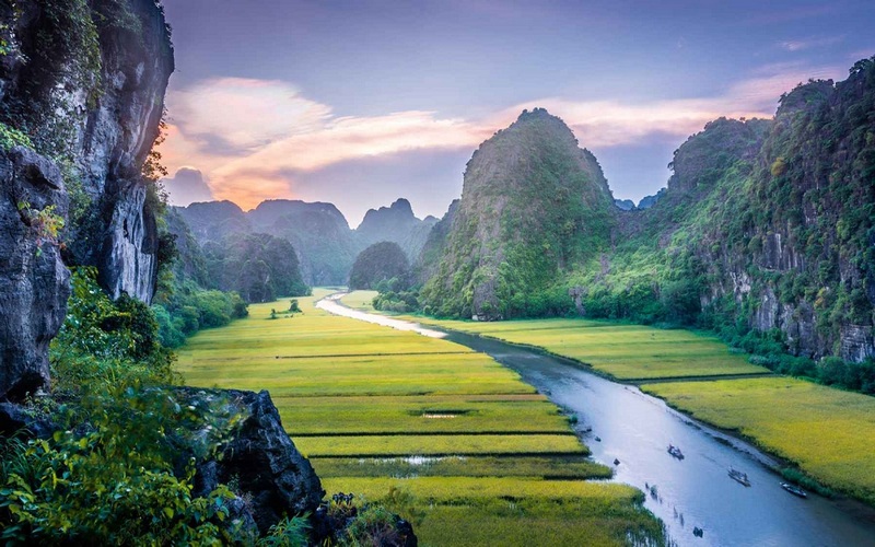 Trải nghiệm không gian tuyệt đẹp của khu du lịch Tam Cốc