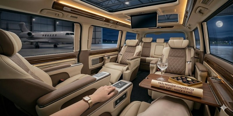 Không Gian Nội Thất – "Chuyên Cơ Mặt Đất"